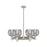 Innovations CP 6Lt 26" Athens DS Stem Chandelier, SN/SDS - 434-6CR-SN-G1213-6SM