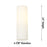 Innovations Crown Point 8Lt 32" Stem Chandelier/12" Brushed Brass/CL