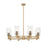 Innovations Crown Point 8Lt 32" Stem Chandelier/7" BB/DS - 434-8CR-BB-G434-7DE