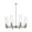 Innovations CP 8Lt 32" Stem Chandelier/12" PN/SD - 434-8CR-PN-G434-12SDY