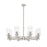 Innovations Crown Point 8Lt 32" Stem Chandelier/7" SN/DS - 434-8CR-SN-G434-7DE