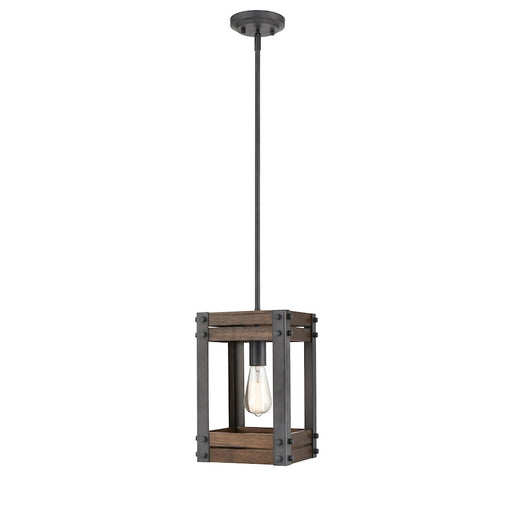 Innovations 435-1S-AG Austin Mini Pendant, Aged Gun Metal- 435-1S-AG