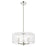 Innovations Windsor 3Lt 16" Stem Pendant, PN/Clear - 436-3S-PN-G436-16CL