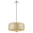 Innovations Windsor 3Lt 16" Stem Pendant, PN/Merc - 436-3S-PN-G436-16ME