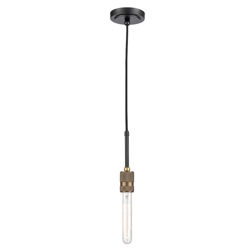 Innovations 444-1P-BAB Ellis 1 Light Mini Pendant, Black Brass- 444-1P-BAB