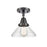 Innovations Caden 1 Light Flush Mount, Matte Black/Seedy - 447-1C-BK-G4474