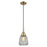 Innovations Caden Chatham 7" Cord Mini Pendant, AB/Clear - 447-1P-AB-G142
