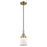 Innovations Caden Canton 5" Cord Mini Pendant, AB/White - 447-1P-AB-G181S