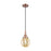 Innovations Caden Beacon 1Lt 6" Cord Mini Pendant, CP/MC - 447-1P-AC-G208-6