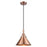 Innovations Caden Briarcliff 10" Cord Mini Pendant, Copper - 447-1P-AC-M10-AC