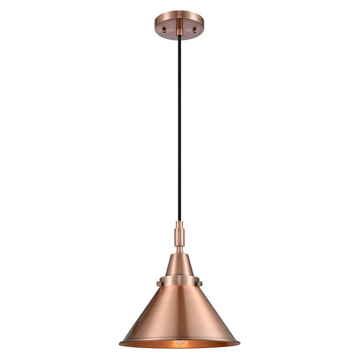 Innovations Caden Briarcliff 10" Cord Mini Pendant, Copper - 447-1P-AC-M10-AC