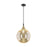Innovations Caden Beacon 1Lt 12" Cord Mini Pendant, BKBS/MC - 447-1P-BAB-G208-12