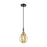 Innovations Caden Beacon 1Lt 6" Cord Mini Pendant, BKBS/MC - 447-1P-BAB-G208-6