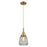Innovations Caden Chatham 7" Cord Mini Pendant, BB/Clear - 447-1P-BB-G142
