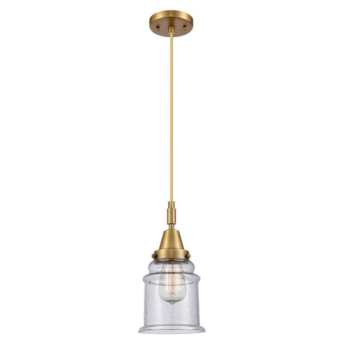 Innovations Caden Canton 6" Cord Mini Pendant, BB/Seedy - 447-1P-BB-G184
