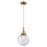 Innovations Caden Beacon 8" Cord Mini Pendant, BB/Seedy - 447-1P-BB-G204-8