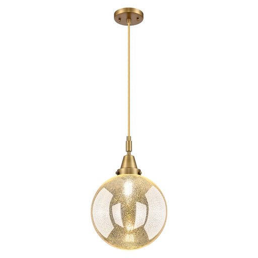 Innovations Caden Beacon 10" Cord Mini Pendant, BB/Merc - 447-1P-BB-G208-10