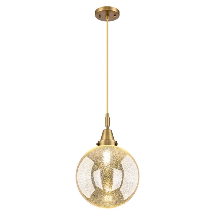 Innovations Caden Beacon 10" Cord Mini Pendant, BB/Merc - 447-1P-BB-G208-10