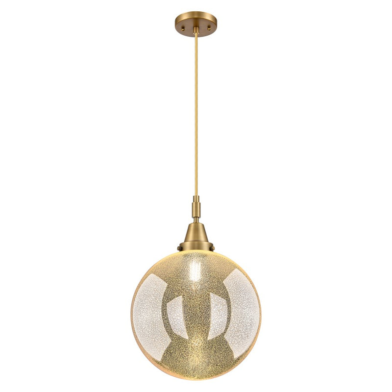 Innovations Caden Beacon 12" Cord Mini Pendant, BB/Merc - 447-1P-BB-G208-12