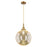 Innovations Caden Beacon 12" Cord Mini Pendant, BB/Merc - 447-1P-BB-G208-12
