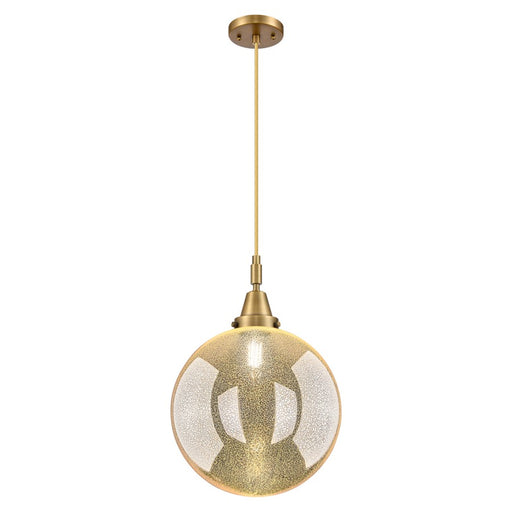 Innovations Caden Beacon 12" Cord Mini Pendant, BB/Merc - 447-1P-BB-G208-12