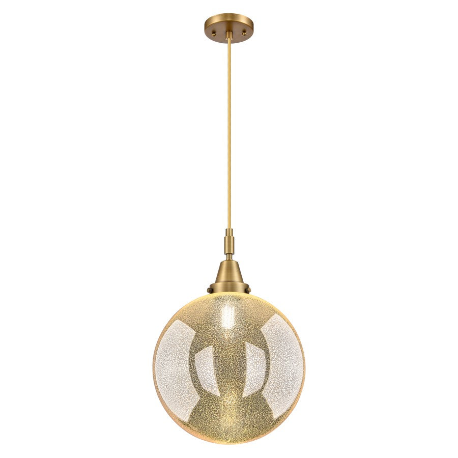 Innovations Caden Beacon 12" Cord Mini Pendant, BB/Merc - 447-1P-BB-G208-12