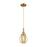 Innovations Caden Beacon 1Lt 6" Cord Mini Pendant, BB/Mercury - 447-1P-BB-G208-6