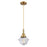 Innovations Caden Oxford 7" Cord Mini Pendant, BB/Clear - 447-1P-BB-G532