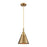 Innovations Caden Appalachian 1Lt 8" Cord Mini Pendant, BB/BB - 447-1P-BB-M13-BB