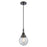 Innovations Caden Beacon 6" Cord Mini Pendant, Black/Seedy
