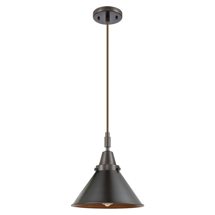 Innovations Caden Briarcliff 10" Cord Mini Pendant, Bronze - 447-1P-OB-M10-OB
