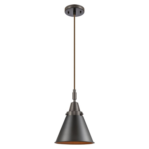 Innovations Caden Appalachian 8" Cord Mini Pendant, Bronze - 447-1P-OB-M13-OB