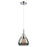 Innovations Caden Fulton 1Lt 7" Cord Mini Pendant, Chrome/Smoke - 447-1P-PC-G173