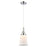Innovations Caden Canton 1Lt 6" Cord Mini Pendant, Chrome/White - 447-1P-PC-G181