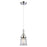 Innovations Caden Canton 5" Cord Mini Pendant, Chrome/Clear - 447-1P-PC-G182S