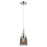 Innovations Caden Bell 1Lt 5" Cord Mini Pendant, Chrome/Smoke - 447-1P-PC-G53