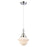 Innovations Caden Oxford 1Lt 7" Cord Mini Pendant, Chrome/White - 447-1P-PC-G531