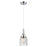 Innovations Caden Bell 1Lt 5" Cord Mini Pendant, Chrome/Seedy