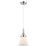 Innovations Caden Cone 1Lt 6" Cord Mini Pendant, Chrome/White - 447-1P-PC-G61