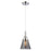Innovations Caden Cone 1Lt 6" Cord Mini Pendant, Chrome/Smoke