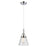 Innovations Caden Cone 1Lt 6" Cord Mini Pendant, Chrome/Seedy - 447-1P-PC-G64