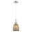 Innovations Caden Chatham 7" Cord Mini Pendant, PN/Merc - 447-1P-PN-G146