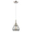 Innovations Caden Fulton 7" Cord Mini Pendant, PN/Smoke - 447-1P-PN-G173