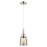 Innovations Caden Bell 5" Cord Mini Pendant, PN/Silver - 447-1P-PN-G58