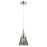 Innovations Caden Cone 6" Cord Mini Pendant, PN/Smoke - 447-1P-PN-G63