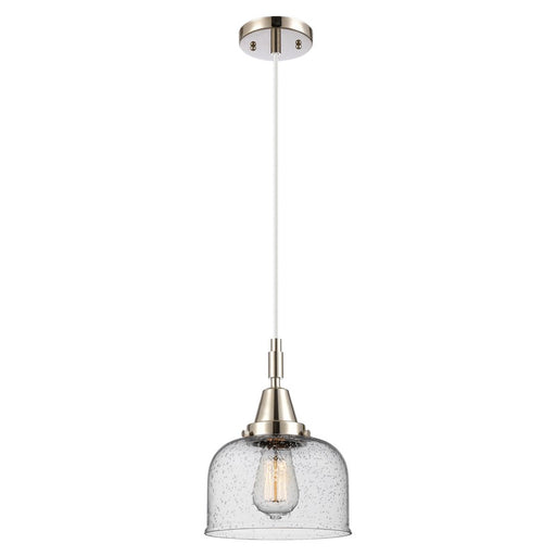 Innovations Caden Bell 8" Cord Mini Pendant, PN/Seedy