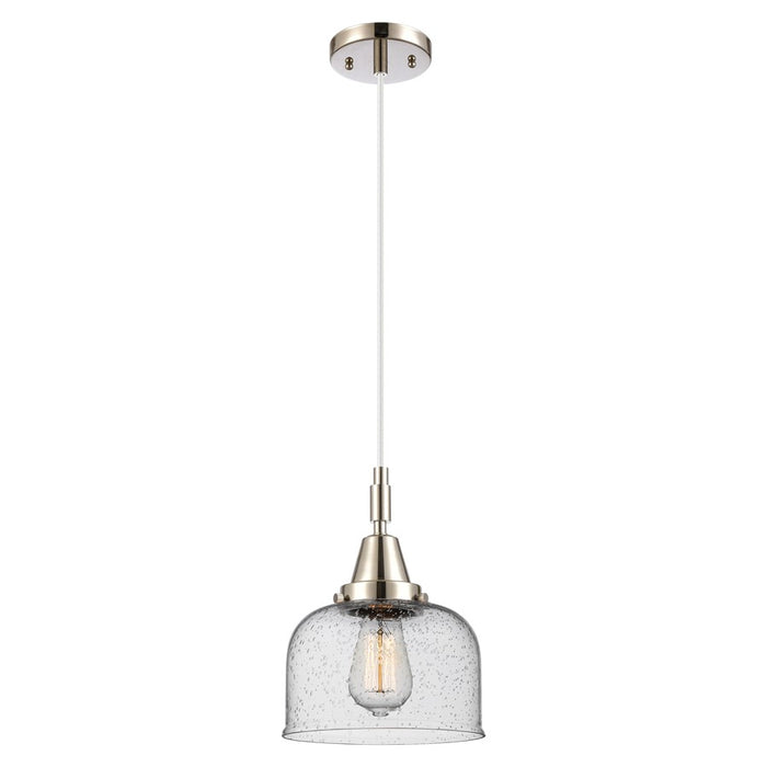 Innovations Caden Bell 8" Cord Mini Pendant, PN/Seedy