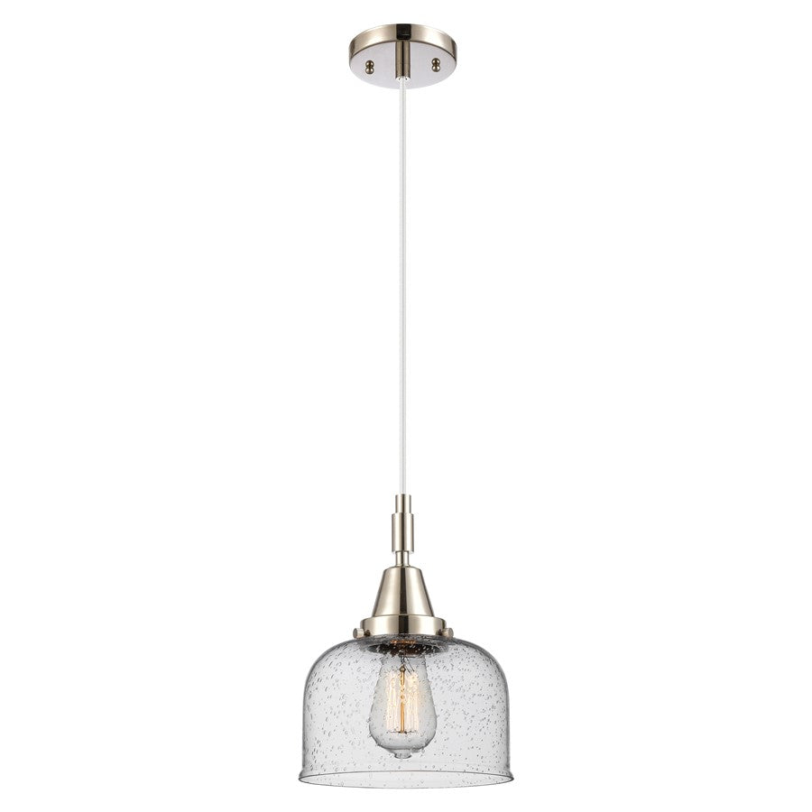 Innovations Caden Bell 8" Cord Mini Pendant, PN/Seedy