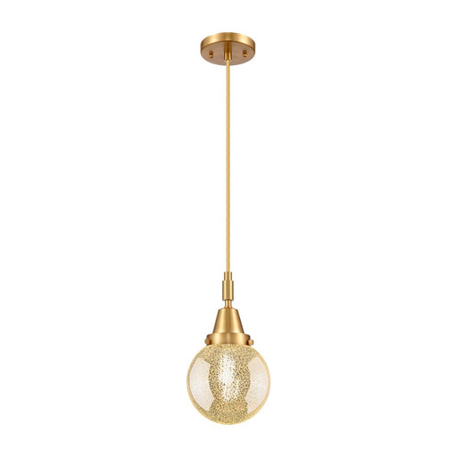 Innovations Caden Beacon 1Lt 6" Cord Mini Pendant, GD/MC - 447-1P-SG-G208-6