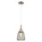 Innovations Caden Chatham 7" Cord Mini Pendant, SN/Clear - 447-1P-SN-G142